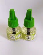 All Nite Natural Liquid Vapouriser Mosquito Repellent 45ml Each (Pack of 2) 100% Natural Active Ingredients (Safe for Kids and Adults)