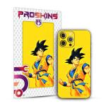 PROSKINS The Goku 3D Textured Mobile Back Skin/Sticker Only for Samsung Galaxy S20 FE 2020 (SM-G780F)