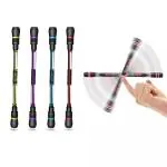 APCATIO 2PCS Spinning Rotatable Finger Pen - Non-Slip Coated Spinning Pen Mod with Weighted for Gaming Student (2, Modern)