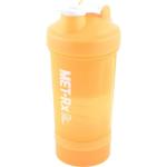 Green Days Plastic Gym Shaker With 3 Compartment - 750 ml (Yellow)