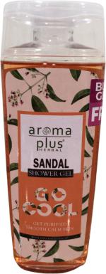 Aromaplus Herbal Sandal Shower Gel with Natural Essence (250 ml)