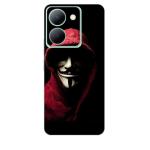 Toppings Printed Matte finish Vinyl Skin Sticker (This is not Back Case Covers) Scratch Less for Mobile Back and Camera lens for vivo Y77t Design B01 -MT