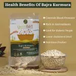 Greenhabit Bajra KURMURA MURMURA aka Bajri Puff for Healthy Breakfast Snack Food (Pearl Millet Puff) (200gm Pack of 2)