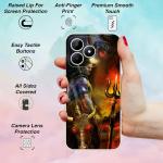 Snazzy Multicolor Silicon Shock Proof Back Cover for realme C53