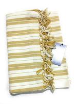 SHISHIR Bhagalpuri Single Size Light Weight Pure Cotton Blanket / Soft Chaddar / Top Sheet / Throw Blanket / Fancy Design (Multicolor Stripes 60x90 inches)