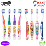 MAXI Oral Care Combo of 8-(4 Kids) Dolls Junior Toothbrush & (4 Kids) Bunty Bubli Junior Toothbrush