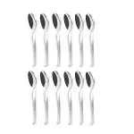 Parage Zig Zag Stainless Steel Table Spoon Set 18.5 cm, Set of 12