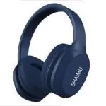 Shaimu MOLIFE Bluetooth On Ear Headphones with Mic, Padded Ear Cushions Bluetooth Headset| | BLUE