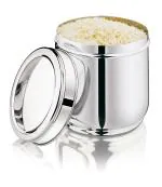 Mukti Stainless Steel Food Storage Jars & Containers|Dabba|Everyday Canister See Through Lid|450ml x 1Pc