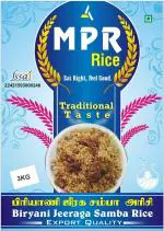 MPR | Biryani Jeeraga Samba rice chawal 3kg biryani seeraga samba Rice chawal 3kg Mapillai Samba