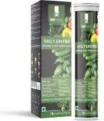 BigKnob Daily Greens Plant Super Food 30+ Fruits Veggie & Herbs Vitamin B12 B3 B5 B6  (15 Tablets)