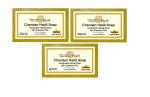 Parwati Gramudyog Herbal Products Chandal haldi Handmade Herbal soap With Essential oils Pack of 3