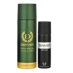 DENVER Hamilton Deo - 200ML & Black Code Nano - 50ML(Combo Pack of 2) | Deodorants men