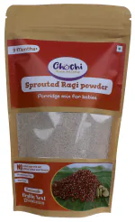 Chochi Sprouted Ragi Powder (Finger Millet) | Baby Porridge Mix | 100% Natural Health Food, No Added Color/Flavor, Additives | 200 g