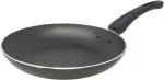 Kreme Black Aluminium Non-Stick, Induction Bottom Fry Pan, 24Cm Diameter, 1.4 L
