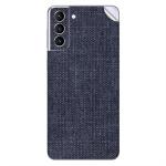 GADGETSWRAP Printed Vinyl Skin Sticker for Samsung Galaxy S21 FE - Surface Grid Lines Dark