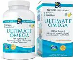 Nordic Naturals Omega 3 Lemon Flavour Soft Gels 1280 mg 180 Count (Pack of 1)