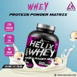 HELIXLABZ Whey 100% Protein Powder Matrix (Coconut Ice Cream, 2KG)