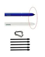 Verilux Black Universal Touch Stylus S Pen Replacement Stylus Pen Refill Tool Kit for Samsung Galaxy Note 10 with 1 Tweezers Removal Tool 5Pieces
