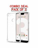 GADGETRONICS Google Pixel 3XL Transparent Thermoplastic Polyurethane Shock Proof Back Case Cover