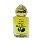Indra Sugandh Bhandar Pujan Shahi Mogra Pure Ruh Motia Perfume Long Lasting Fragrance Rollon, 15 Ml