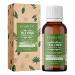 PEARLIX Australian Tea Tree Essential Oil for Treats Acne, Pimple, Dandruff, Oily Skin, Nourishes Hair & Scalp 100% Pure 30ML