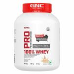GNC Pro Performance 100% Whey Protein Powder | Boosts Strength & Endurance | Builds Lean Muscles | Fastens Muscle Recovery | Formulated In USA | 24g Protein | 5.5g BCAA | Mawa Kulfi | 4 lbs