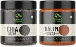NATURE CONNECT Black Chia and Halim Seeds Gluten Free Rich Source of Zinc and Magnesium - 500 g (pack of 2)