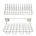 Oc9 Stainless Steel Plate Stand / Dish Rack & Wall Mounted Ladle Stand for Kitchen