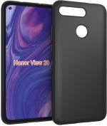 Rugraj Back Cover for Honor View 20 (V20) (Black)