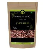 GARLIC PEPPER Flax Seeds for Hair Growth 200g - Non GMO Alsi Seeds | Rich in Fibre and Omega -3 | Seeds for Eating | Diet Snacks