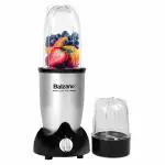 Balzano High Speed 500W Nutri Blender/Mixer/Smoothie Maker with 2 Jars, Silver