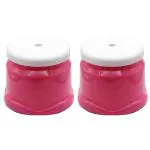 Jaycee Premium Multipurpose,Strong,Durable and Portable Stool For Kids & Adults -Pack of 2 Bathroom Stool (Pink, Pre-assembled)