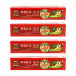 Jagat Devsutra Dr. Trusted Ayurvedic HERBAL Red Toothpaste Pack of 4 (100g x 4)