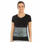 Leeford Tummy trimmer abdominal belt (Size-L)- body shaper for men & women|waist shaper for reduces belly fat after delivery|Tummy trimmer belt for men and women|body shaper/stomach belt/elastic belt for daily use