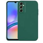 Knotyy Ultra Soft Rubberised Back Cover for Samsung Galaxy A05s | Inner Velvet Fabric Lining | Matte Silicone Flexible |Raised Bumps for Camera & Screen Protection Back Case Cover - Green