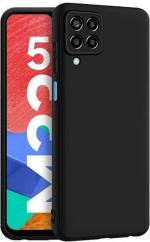 XOVO Back Cover for Samsung Galaxy M33 5G, Samsung M33 5G (Black, Dual Protection, Silicon)