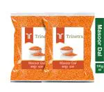 Trinetra Red Masoor Dal 2 kg (1Kg X 2 Pack)