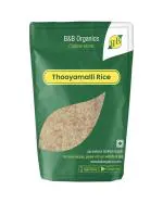 B&B Organics Thooyamalli Rice (0.5 kg) (Pure Jasmine Rice | Par Boiled Rice | Thoyamalli Rice | Thuyamalli Rice | Thooyamalli Chawal | Thuyamali Chawal)
