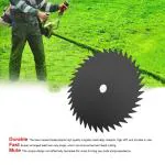 1pc 10Inch Brush Cutter Blade 80T Grass Cutter Parts Garden Tool Accessories 255x25.4m Grass Trimmer Blade Cutting Disc