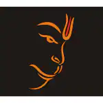 Shivoid Hanumanji Side Face Sticker for Car/Bike and Multipurpose (24x14cm)