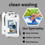 HealHerb liquid detergent 10 liter Hypoallergenic, pH-Neutral Dermatologist-tested, Sensitive Skin-Friendly, Enzyme-Free, Ultra Concentrated EasyDose, Free & Clear-Fresh & Pink Lily