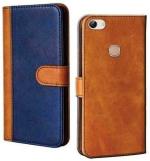 CASECRAFT Vivo Y81, 1808, 1803, V1732A, 1808i Blue Artificial Leather, Silicon Mobile Back Cover