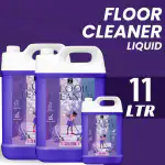 ZIVANTIX Floor Cleaner 11 Liter Blue Bathroom Surface Cleaning Liquid, Ecofriendly, Non-Toxic, Skin Friendly