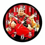 Babawill Guru ji Sangat Abs Plastic Wall Clock With Glass In Front......