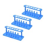 GoLab Laboratory Premium Quality Test Tube Stand - High Quality Test Tube Rack for Laboratory- (Set Of 3)