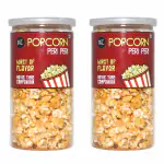IRIE Peri Peri Popcorn| Ready-To-Eat| Gourmet Flavored Popcorn - Pack of 2 (50gms Each)