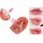DIVYA UNIQUES HEART SHAPE LIP GLOSS Moisturizing and Hydrating Lip Gloss Tint for Dry and Chapped Lips in Cute Heart-shaped Packaging- Multicolour Metallic-Finished