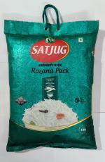 Satjug Rozana Basmati Rice Green Pack