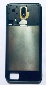 FRIENDZZWORLD Black Plastic Middle With Side Keys Ring Frame Bezel Plate Back Panel For Oppo F11 Middle